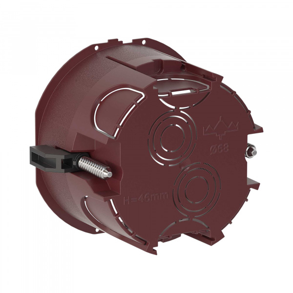 DKC Подрозеточная коробка для полых стен, глубиной 45мм, 2 модуля