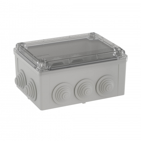 DKC Коробка ответвит. с гладкими стенками и матовой крышкой, IP56,150х110х70мм