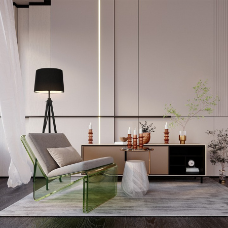 Напольный светильник (торшер) Table & Floor Z177FL-01B Maytoni Calvin