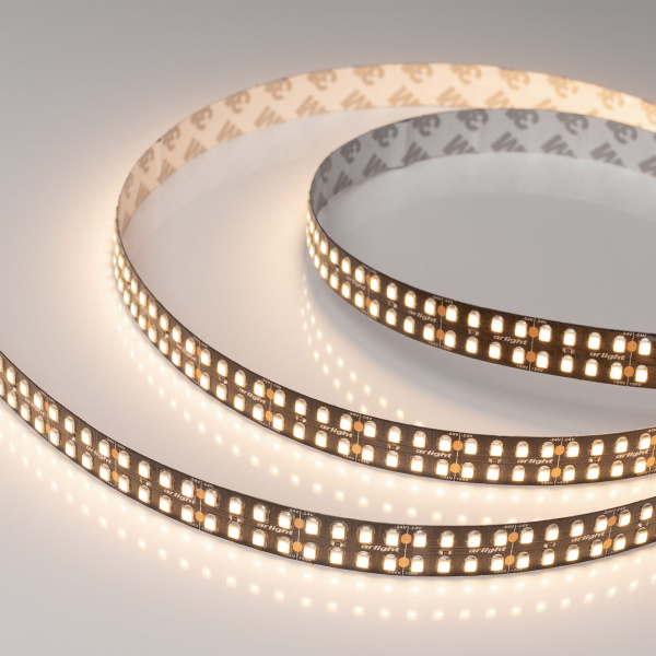 Arlight Лента RT-A320-BLACK-15mm 24V Warm3000 (24 W/m, IP20, 2835, 5m) (высок.эфф.150 лм/Вт)