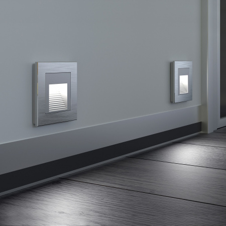 Рамка из металла на 1 пост Аluminium алюминий W0011706