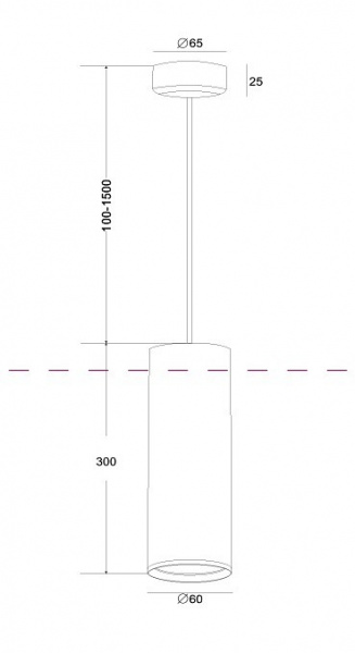 Подвесной светильник P038PL-01G Maytoni Focus Design