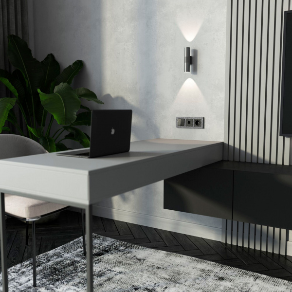 Розетка Ethernet RJ-45 (Hammar черный) W1281008