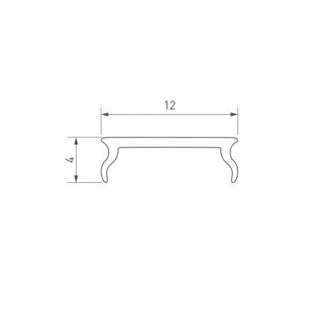 Arlight Экран F-KA-PRO-2000 матовый для PDS, MIC (Пластик)