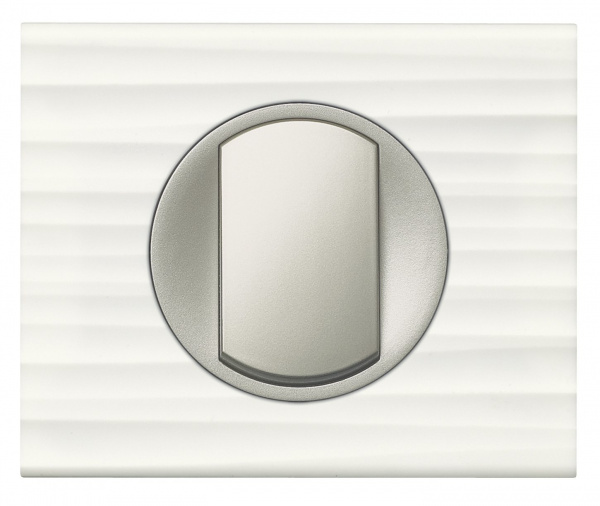 Legrand Celiane2 Corian Белый Рельеф Рамка 1-я (2 мод)