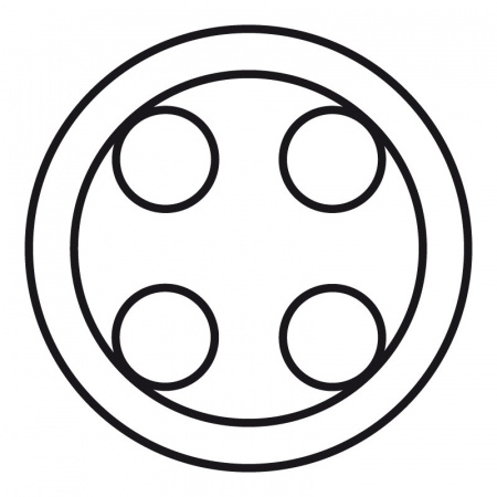 Legrand Celiane Бел Накладка розетки 2-ой Banana