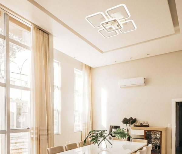 Потолочная светодиодная люстра Escada Square 10220/5LED 98W