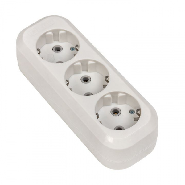 EKF PROxima Колодка 3 гн. 16А 3,5кВт с/з Эксперт