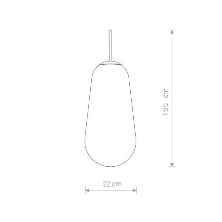 Подвесной светильник Nowodvorski Pear L 8671