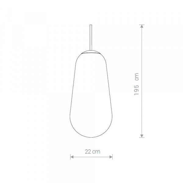 Подвесной светильник Nowodvorski Pear L 8671