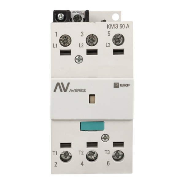 EKF Averes Контактор КМЭ 50А 230В АС