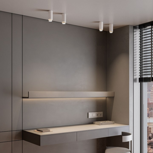 Светильник накладной Nubis GU10 белый 25012/01 Elektrostandard Nubis a064789 Светильник накладной Nubis GU10 белый 25012/01 Elektrostandard Nubis a064789