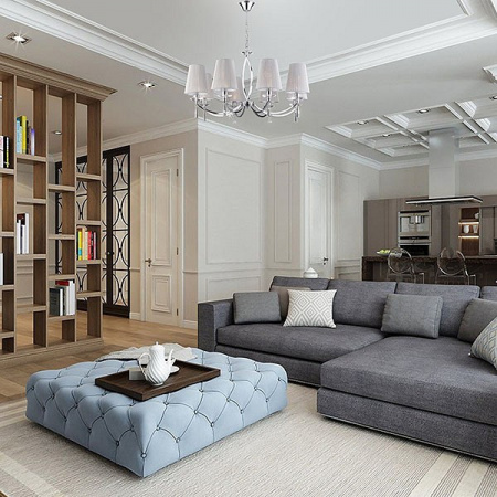 Подвесная люстра с абажурами 60079/8 хром Eurosvet Valery