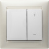 Legrand Valena Бел Светорегулятор нажимной 40-600W для л/н и обмоточных т-ров