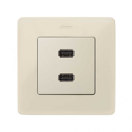 Simon 82 Detail Слоновая кость Накладка на механизм 7501090-039