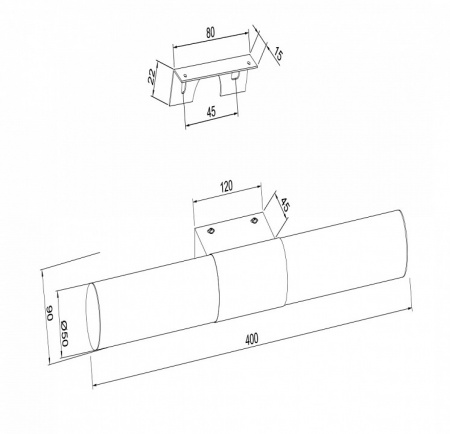 Подсветка MIR001WL-L8CH Maytoni Aurelio