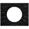 Legrand Celiane2 Corian Черный рифленый Рамка 1-я (2 мод)