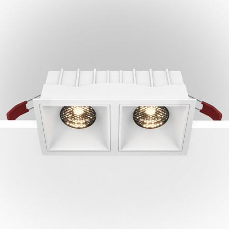 Встраиваемый светильник Downlight DL043-02-15W3K-D-SQ-W Maytoni Alfa