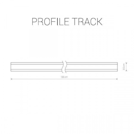 Шинопровод однофазный Nowodvorski Profile 9450