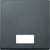 SE Merten SM Антрацит Клавиша 1-ая с окошком, без линзы