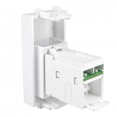 DKC Avanti Белое облако Компьютерная розетка RJ-45  категория  5е 1 модуль