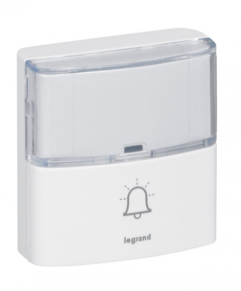 Legrand Дверная кнопка звонка "Премиум" - цвет белый