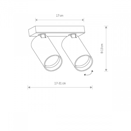 Спот Nowodvorski Mono 7766