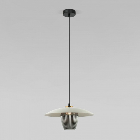 Подвесной светильник 50259/1 белый/дымчатый Eurosvet Kamari