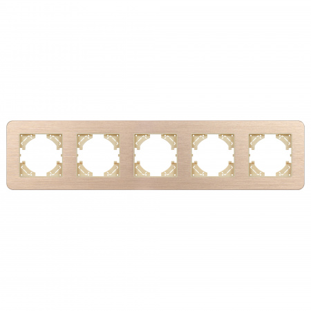 Arlight Рамка алюминиевая FRM-AKIRY-AL-5-GD (-)