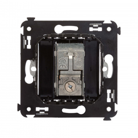 DKC Avanti Черный матовый Розетка TV проходная