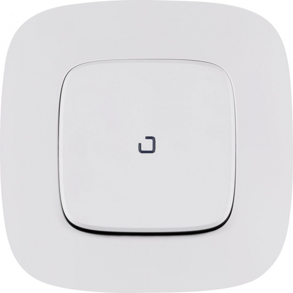 Legrand Valena ALLURE DIY Бел Переключатель 1-клавишный с подсветкой 10А 250В