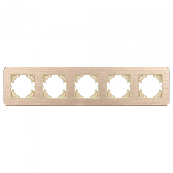 Arlight Рамка алюминиевая FRM-AKIRY-AL-5-GD (-)