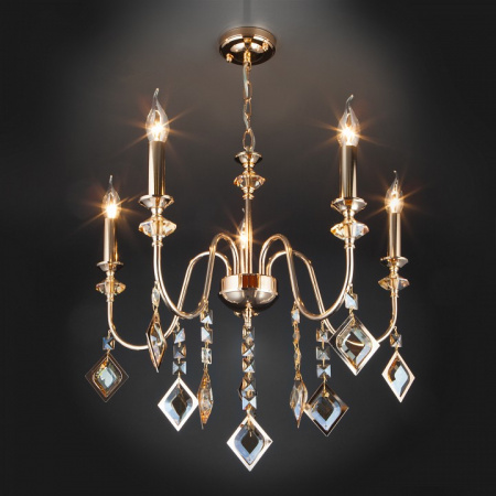 Умный подвесной светильник 10120/5 золото Eurosvet Telao