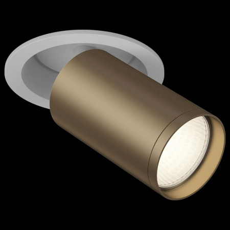 Встраиваемый светильник (Набор) C048CL-1WBZ(C048CL-01W(1шт.), TRA020-01BZ(1шт.)) Maytoni Focus S