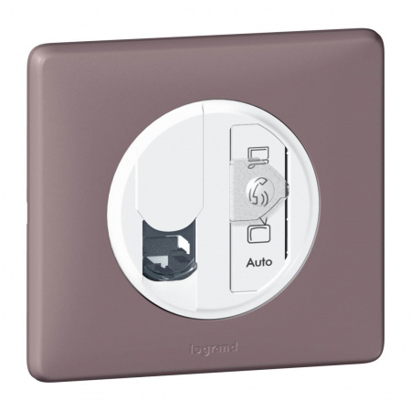 Legrand Celiane2 Перкаль фиолетовая Рамка 1-я (2 мод)