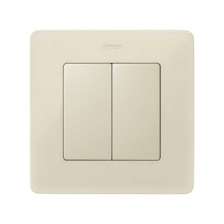 Simon 82 Слоновая кость Клавиша 2-ая