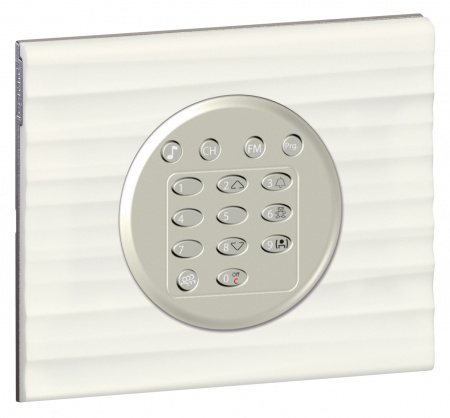 Legrand Celiane2 Corian Белый Рельеф Рамка 1-я (2 мод)