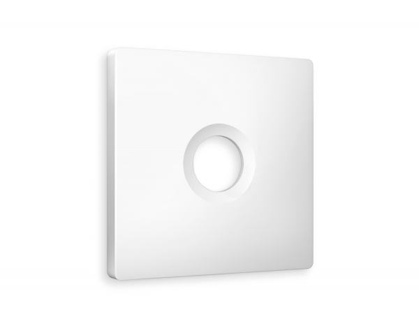 Лицевая панель ALFA (Белый матовый) для TV розетки QUANT AP1330