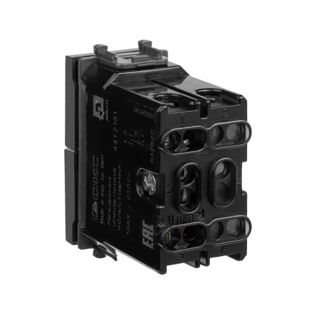 DKC Avanti Черный матовый Механизм управления рольставней 1 модуль