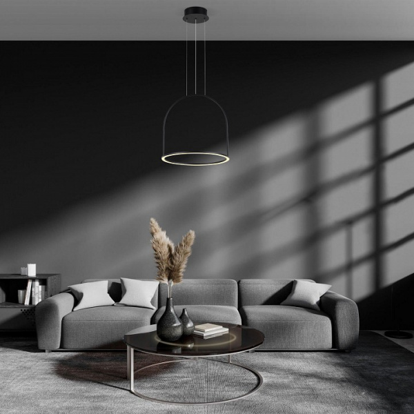 Подвесной светильник 90322/1 черный Eurosvet Over