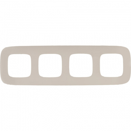 Legrand Valena ALLURE Слоновая кость Рамка 4-ая