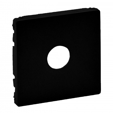 Legrand Valena LIFE. Лицевая панель для розеток ТВ. Антрацит.