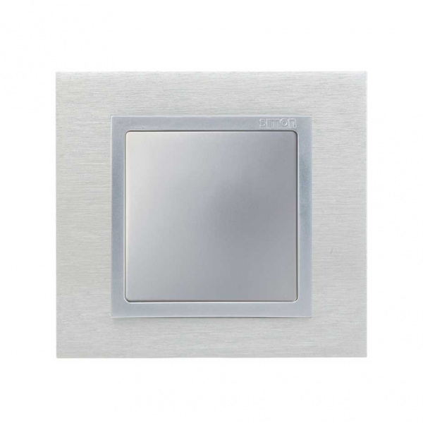 Simon 75 Мех Алюминий Заглушка