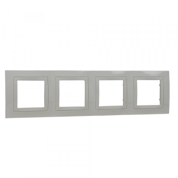 Schneider Electric Unica Бежевый Рамка 4-ая