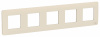 SE Unica Studio Беж Рамка 5-ная