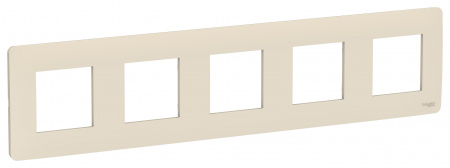 SE Unica Studio Беж Рамка 5-ная