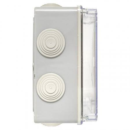 EKF PROxima Коробка распаячная КМР-050-042пк пылевлагозащищенная, 10 мембранных вводов, уплотнительный шнур, прозрачная крышка (190х140х70)