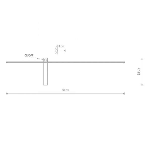 Настенный светодиодный светильник Nowodvorski Triangles Led 8116