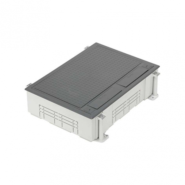 Simon Connect Коробка напольная, регулируемая по высоте 80-110 мм, монтаж в пол, для SF610-SF670