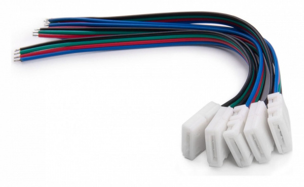 Гибкий коннектор для ленты 'Бегущая волна' односторонний (5 шт.) a049853 Elektrostandard Аксессуары для светодиодных лент 12/24V a049853